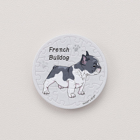 French Bulldog - 16pcs Jigsaw Puzzle Magnet