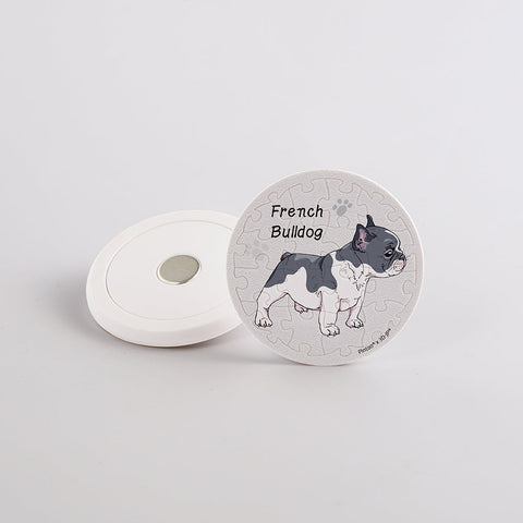 French Bulldog - 16pcs Jigsaw Puzzle Magnet