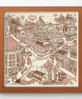 Happiness Town - 1600 Piece Jigsaw Puzzle