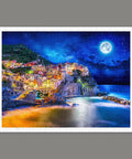 Starry Night of Cinque Terre, Italy - 1200 Piece Jigsaw Puzzle