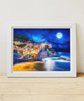 Starry Night of Cinque Terre, Italy - 1200 Piece Jigsaw Puzzle
