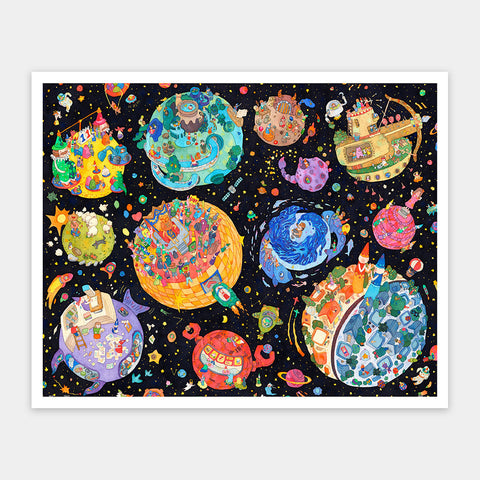 Twelve Constellations - 2000 Piece Jigsaw Puzzle