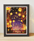 Sky Lantern Festival - 1200 Piece Jigsaw Puzzle