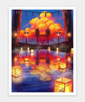 Floating Lantern Festival - 1200 Piece Jigsaw Puzzle
