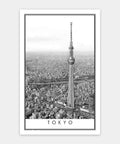 Toyko - Black and White - 1000 Piece Jigsaw Puzzle