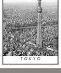 Toyko - Black and White - 1000 Piece Jigsaw Puzzle