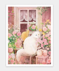 A Cat in the Rose Garden - 1200 Piece Jigsaw Puzzle