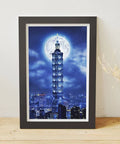 Taipei Skyline - Moon Night Series - 1000 Piece Jigsaw Puzzle