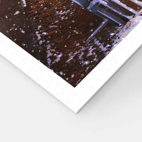 Ginzan Onsen Hot Spring, Japan - 1000 Piece Jigsaw Puzzle