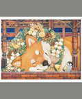 Goodnight Shiba - 1200 Piece Jigsaw Puzzle