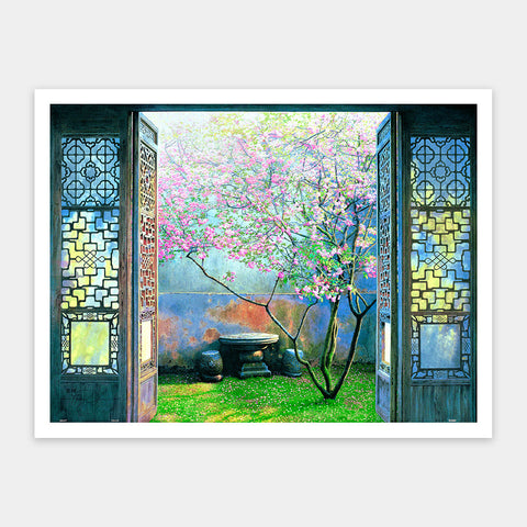 Peach Blossom Spring - 1200 Piece Jigsaw Puzzle