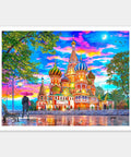 Light Up of St. Basil Cathedral - 1200 Piece Jigsaw Puzzle
