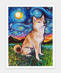 Shiba Inu Night - 1200 Piece Jigsaw Puzzle