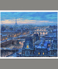 Spanning the Seine - 2000 Piece Jigsaw Puzzle