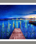 Starry Night Port - Fantasy - 1000 Piece Jigsaw Puzzle