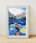 Boat in theStarry Night - Fantasy - 1000 Piece Jigsaw Puzzle