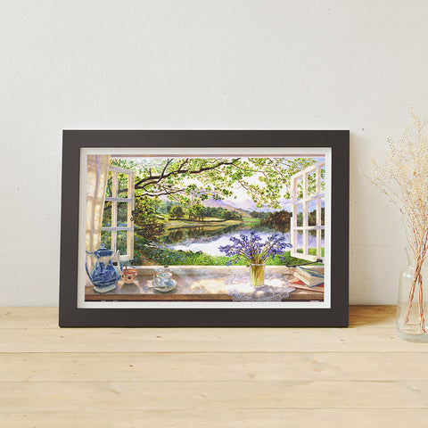 The First Bluebells - 1000 Piece Jigsaw Puzzle