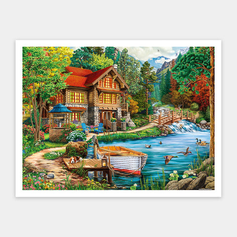 Weekend Retreat II - 1200 Piece Jigsaw Puzzle