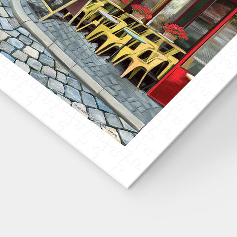 Italian City on the Coast - 1200 Piece Jigsaw Puzzle