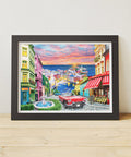 Italian City on the Coast - 1200 Piece Jigsaw Puzzle