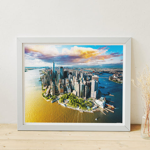Aerial Photography - New York City, USA - 2000 Piece Jigsaw Puzzle