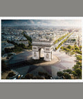 Aerial Photography - Arc De Triomphe, Paris - 1200 Piece Jigsaw Puzzle