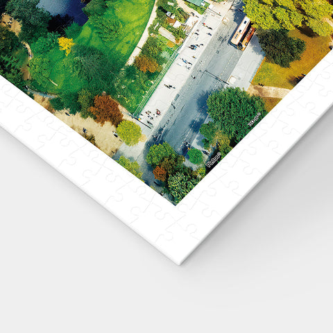 Aerial Photography - Eiffel Tower,Paris - 1200 Piece Jigsaw Puzzle