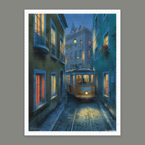 Through Lisbon Lushpin - 1200 Piece Jigsaw Puzzle