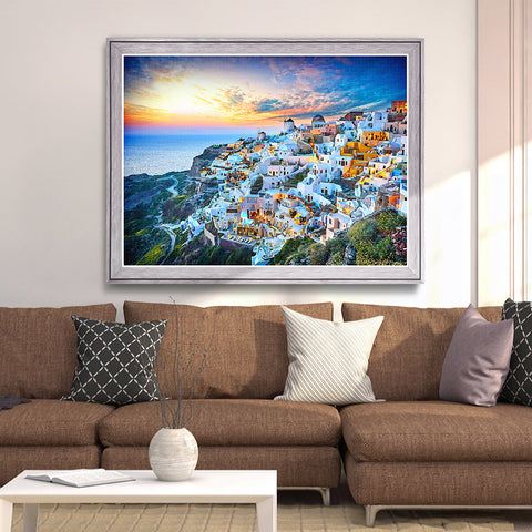 Beautiful Sunset of Greece - 4800 Piece Jigsaw Puzzle
