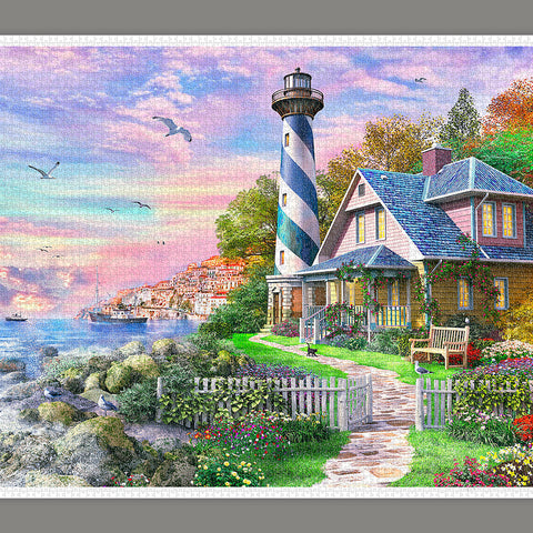 Sea House - 4800 Piece Jigsaw Puzzle