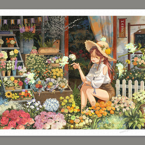The Elf Florist - 1000 Piece Jigsaw Puzzle