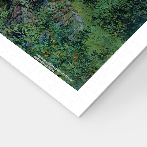 Old House by The Pond - 1000 Piece Jigsaw Puzzle