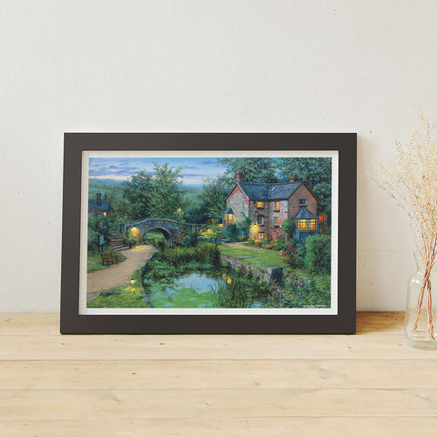 Old House by The Pond - 1000 Piece Jigsaw Puzzle