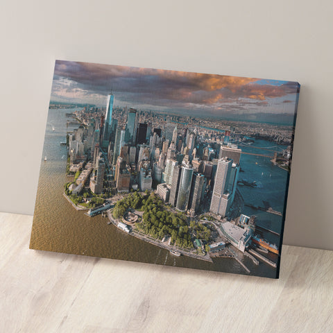 Aerial Photography - New York City, USA - 366 Piece Jigsaw Puzzle