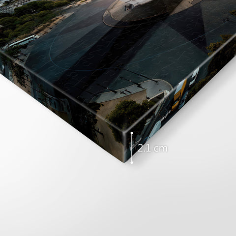 Aerial Photography - Arc De Triomphe, Paris - 366 Piece Jigsaw Puzzle