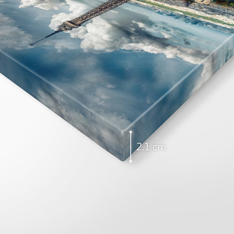 Aerial Photography - Eiffel Tower, Paris - 366 Piece Jigsaw Puzzle