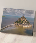 Aerial Photography - Mont Saint Michel Island, France - 366 Piece Jigsaw Puzzle