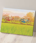 Away from the City - Sun-kissed Green Fields - 366 Piece Jigsaw Puzzle