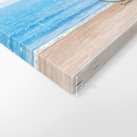 Away from the City - Tranquil Summer Beach - 366 Piece Jigsaw Puzzle