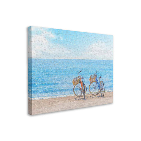 Away from the City - Tranquil Summer Beach - 366 Piece Jigsaw Puzzle