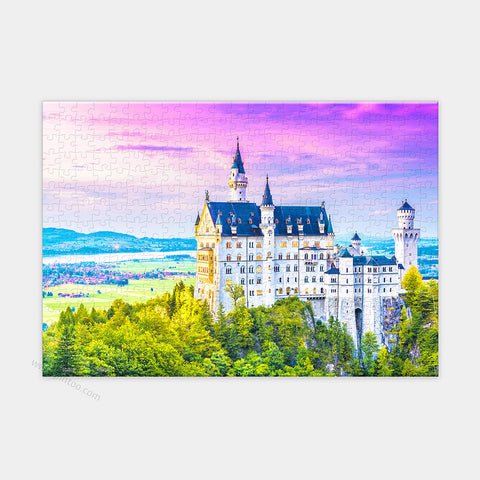 Neuschwanstein Castle, Germany - 368 Piece XS Jigsaw Puzzle