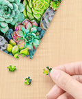 Succulent Wall - 368 Piece XS Jigsaw Puzzle