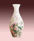 Flowers and Birds - 3D Puzzle Vase Jigsaw Puzzle