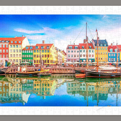 Journeys in Europe - Three 300 Piece Jigsaw Puzzles