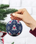 Blue Christmas - 3" Puzzle Ornament