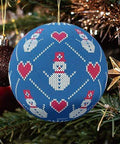 Lovely Snowman - 3" Puzzle Ornament