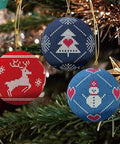 Happy Christmas - 1.57" Puzzle Ornament Combo