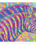 Flower Zebra - 1000 Piece Jigsaw Puzzle