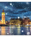 The Thames on a Snowy Night - 1000 Piece Jigsaw Puzzle