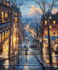 Montmartre Spring - 500 Piece Jigsaw Puzzle